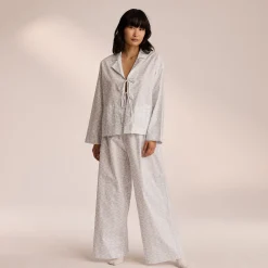 Pyjamabukser i Bomuld - Blå