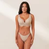 Ribbed Mindful BH - Mink
