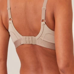 Ribbed Mindful BH - Mink