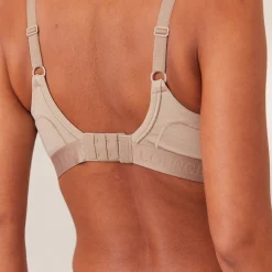 Ribbed Mindful BH - Mink