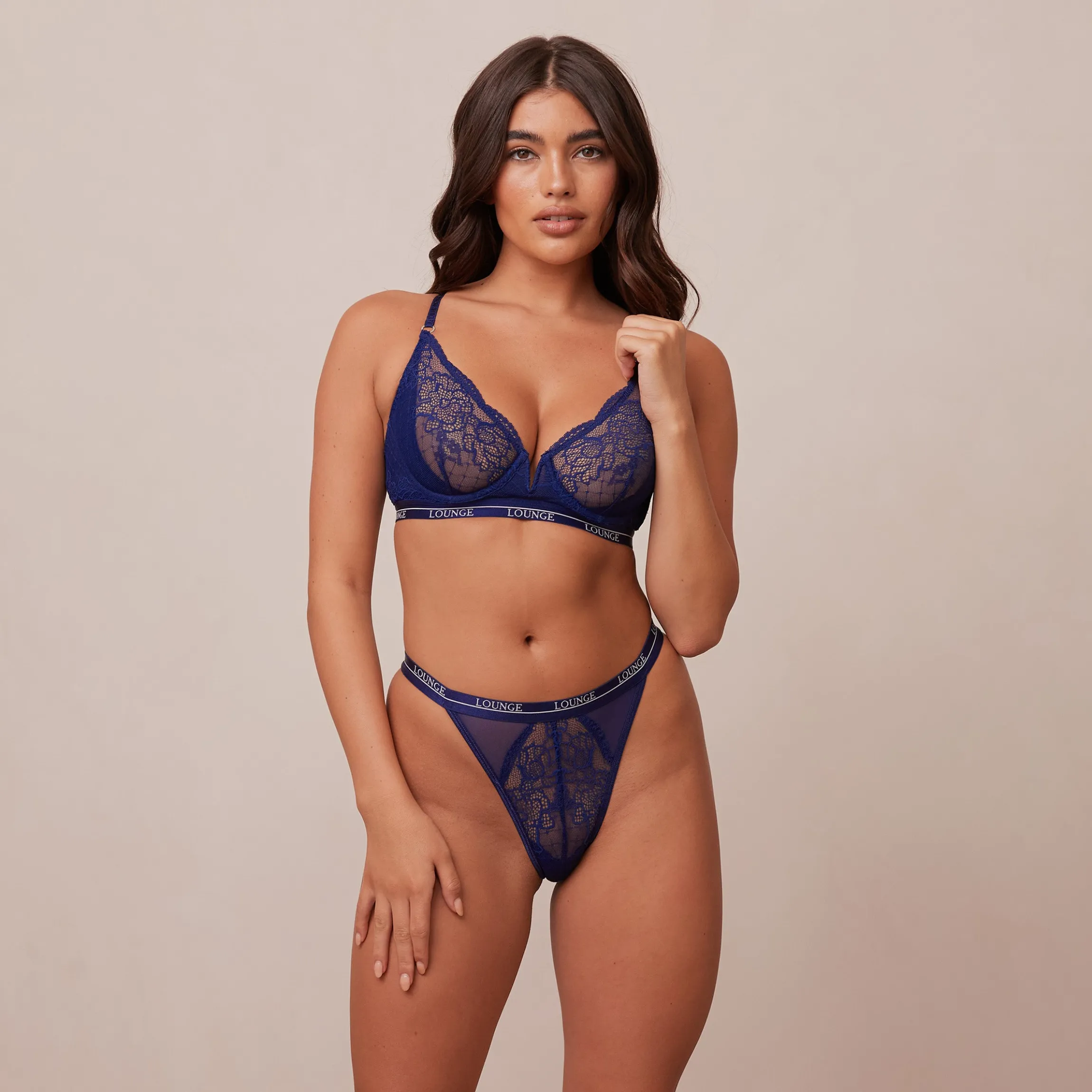 Royal Balcony BH - Navy