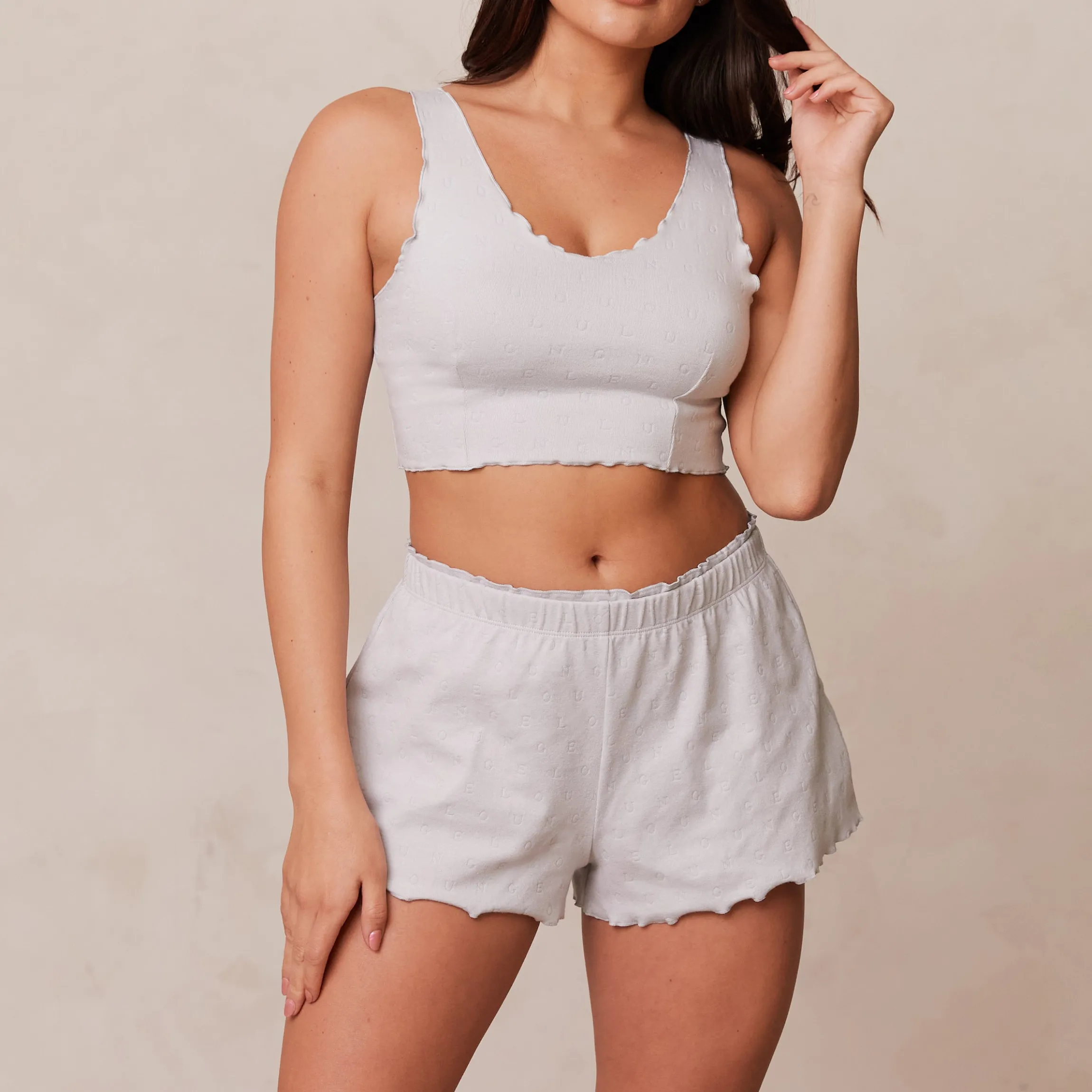 Ruffle Pyjama Cami Top - Rimfrost
