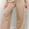 Ruffle Pyjamabukser - Mink