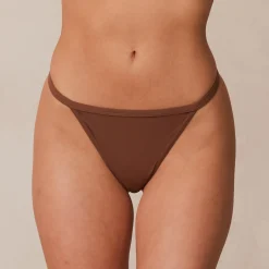 Sculpt G-streng - Kastanjefarvet