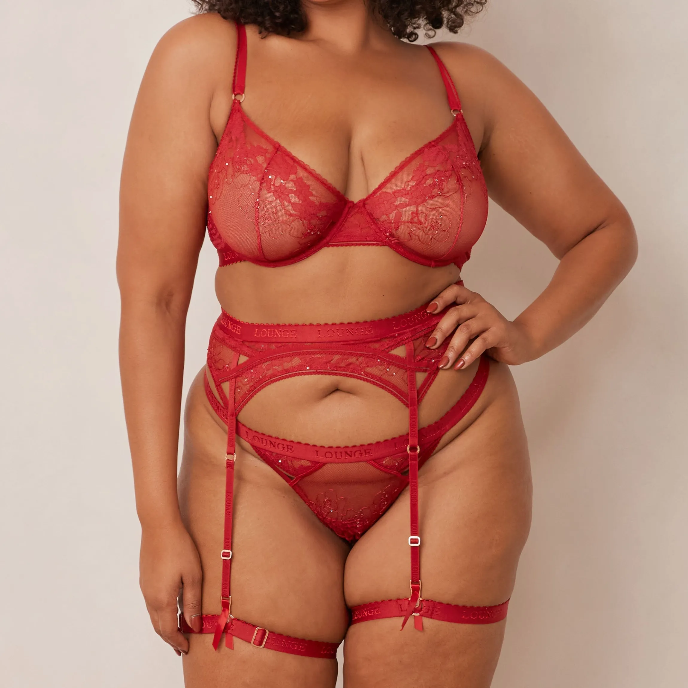 Selina Intimates BH (sæt) - Rødbrun