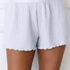 Soft Waffle Pyjamashorts - Rimfrost