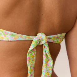 Strapless Bandeau Bikinitop - Wild Flower