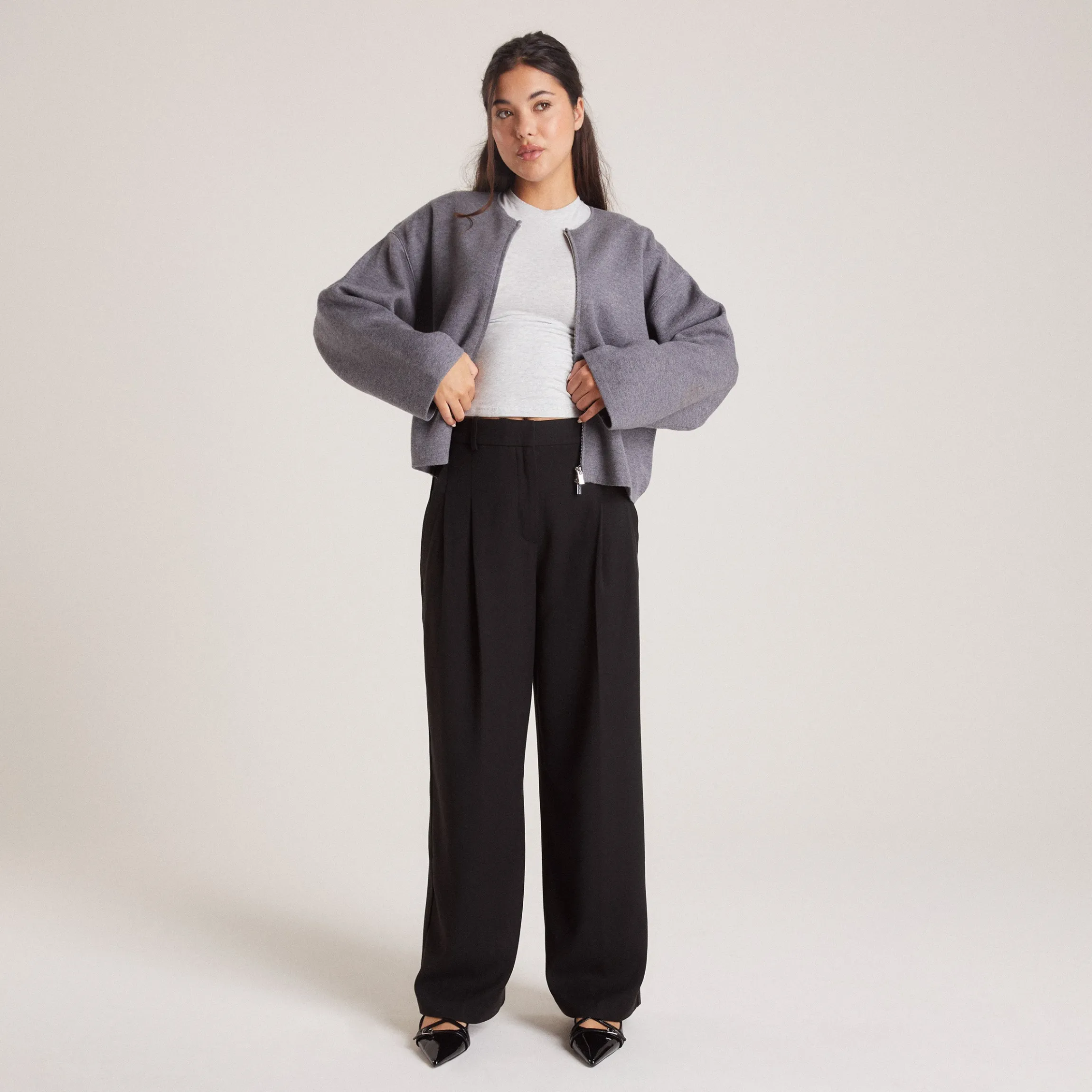 Tailored Bukser - Sort