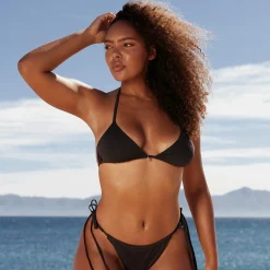 Tan Luxe Bikinitop - Sort