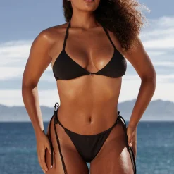Tan Luxe Bikinitop - Sort