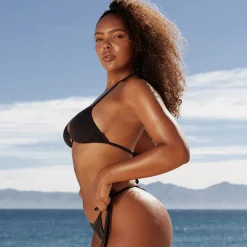 Tan Luxe Bikinitop - Sort