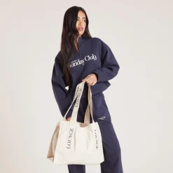 The Lounge Tote - Creme