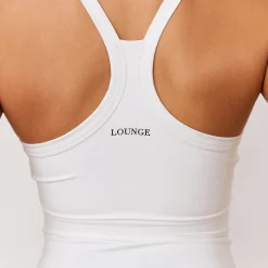 Varsity Bryderryg Bodysuit - Hvid
