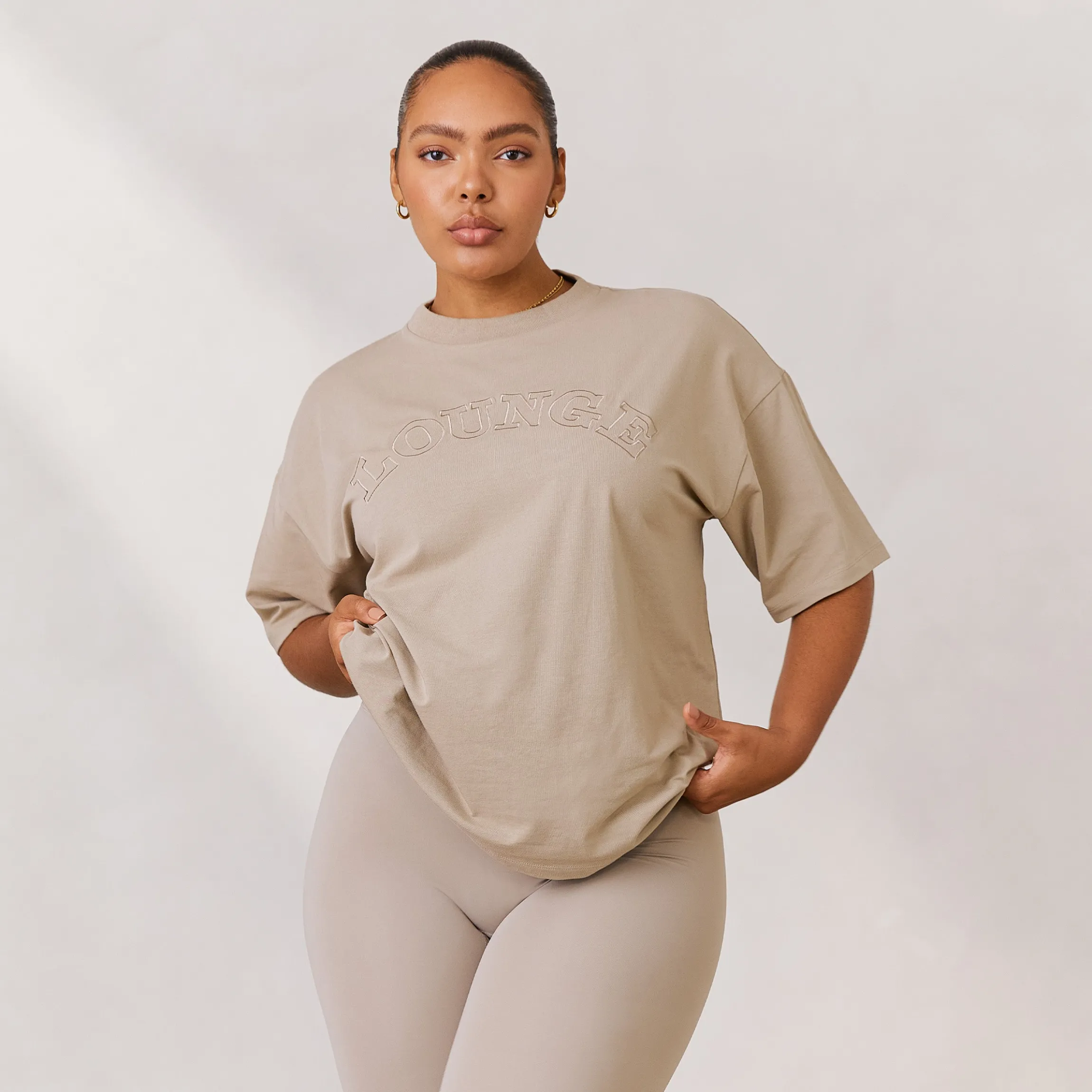 Varsity Oversized T-Shirt - Havre