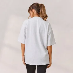 Varsity Oversized T-Shirt - Frostfarvet