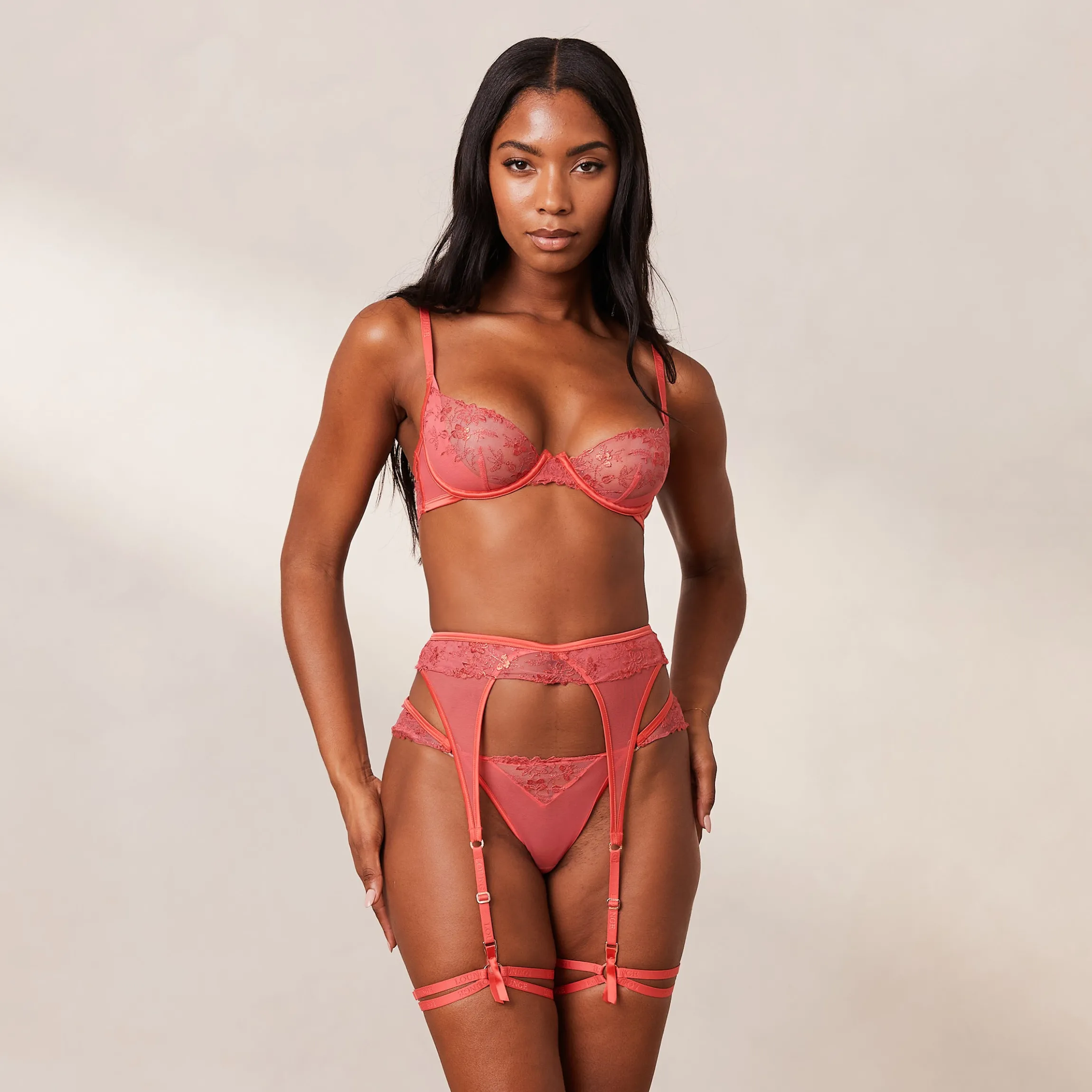 Vixen Intimates BH (sæt) - Kirsebær