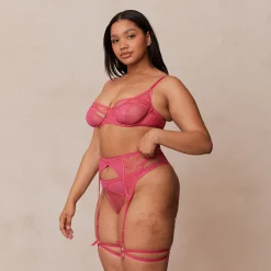 Whitney Intimates BH (sæt) - Hot Pink