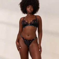 Zalia Plunge BH - Sort